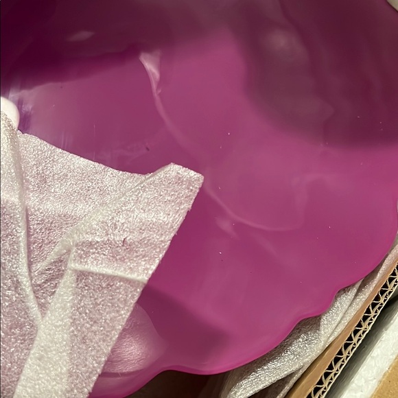 Anthropologie Adley Glass Cake Stand, Large NEW IN BOX - Picture 4 of 5